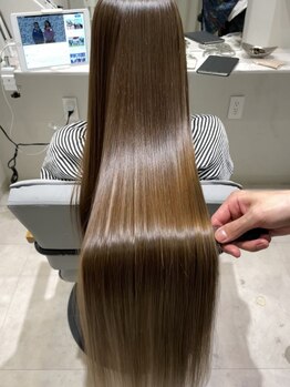 ヘアーストーリーフェクシアジー(hair story FEXIA-di)の写真/全国300サロンしか取り扱っていない☆TVで取り上げられた《ミネコラトリートメント》で芯から美しい髪に♪