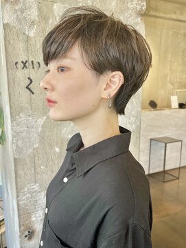 ロビー 表参道(ROBBY) スッキリショートレイヤー/ベージュブラウン/表参道/40代50