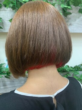 ケープラス(K+plus) 可愛くちら見せインナーカラー