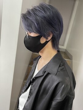 リルア 博多(LIRUA) マッシュウルフ×ブルーシルバー