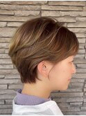 ミニショートマッシュショートショートボブピンキーショート
