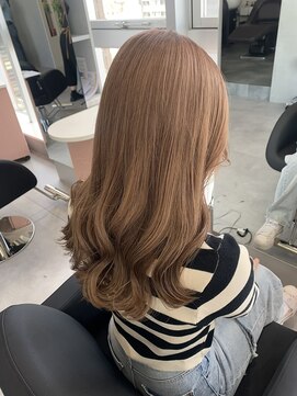 ジエクト カナウ(The Ect canow) ダブルカラー／ミルクティーベージュ／髪質改善／韓国風