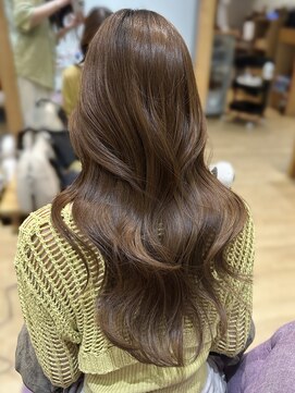 バイオレットジェム(Violet`jem) 10代20代30代40代秋カラーマロンベージュレイヤーカット