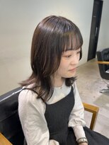 トレス(TRESS)&nbsp;外ハネレイヤー　ボブレイヤー　大人ボブ　ブラウンカラー