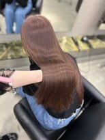 ペレ 栄店(PELE)&nbsp;切りっぱなしボブ/エアリーロング/美髪/ピンクブラウン/栄