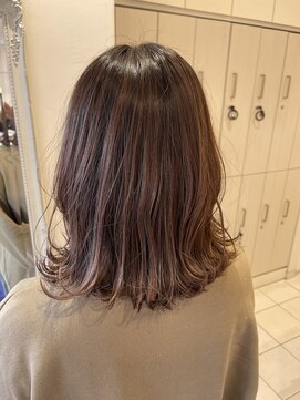 リスタ(ReSTA) ミディアムボブ×グラデーションカラー