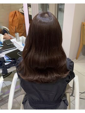 ユーフォリア 銀座本店(Euphoria) Mako チョコレートカラー ブリーチなし 似合わせ 透明感