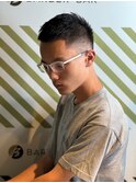 大人メンズのおしゃれボウズ ベリーショート 大人身だしなみ#3