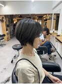ショートカット/ハンサムショート/くびれショート