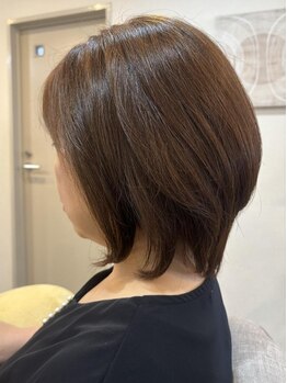 カナエルドットヘア(kanaeru.hair)の写真/骨格に合わせたカット施術でキレイな仕上がり続く。魅力を引き出す美シルエットで、印象ＵＰ！