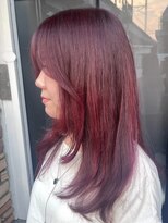 ミル(1001 mille)&nbsp;イルミナカラー/カラー/ピンクラベンダー/レイヤーカット