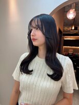 ロウバイレボ 柏(lou by revo)&nbsp;ミディアム/韓国風/レイヤーカット/顔回りカット/柏駅