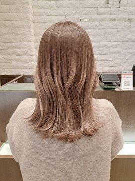 ミック ヘアアンドメイクアップ 高田店(miq Hair&Make up) フォギーベージュ/くすみカラー/くすみベージュ/イルミナ/透明感