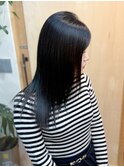 黒髪カラー/髪質改善/カラー/トリートメント