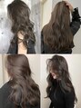 ヌープヘアーアイス(NUUP.hair ici) ブリーチなしダブルカラーでダメージレスに透明感！　