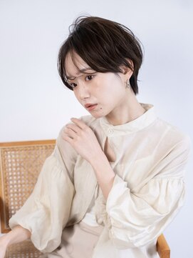 ファルベ(Farbe) くびれ アプリコットオレンジ 夏のヘアアレンジハイライトカラー