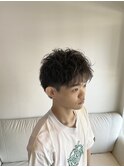 おしゃれメンズスパイラルパーマ