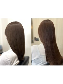 髪質改善に特化して厳選◎うねりやクセ、ボリュームのお悩みを解消し、ワンランク上の仕上がりを実現！