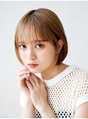 黒髪/ボブルフ/ネビージュ/韓国/ワンレン/盛岡/髪質改善/前髪