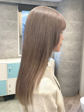 ルーブ トウキョウ(Loob. TOKYO) 池袋東口ハイトーンカラーミルクティーベージュペールピンク韓国