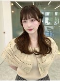 韓国風/レイヤー/前髪/顔まわり/小顔/2wayバング/髪質改善/縮毛