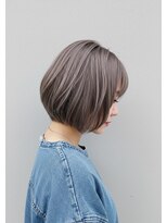 インスヘアー 京都四条大宮店(INCE HAIR)&nbsp;丸みボブ×透明感グレージュ