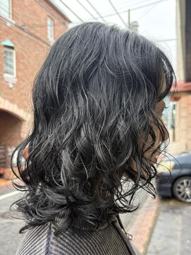 トオ(TOH) レイヤーパーマウルフパーマハードパーマウェーブパーマ