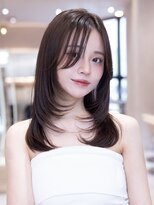 ハバナ 渋谷(HAVANA) レイヤーカットくびれレイヤー顔周りレイヤー韓国ヘア小顔