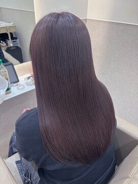 ジーナ 天王寺(Zina) 艶髪ラベンダーカラー