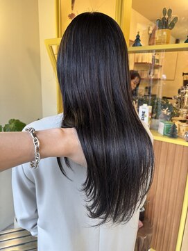 ヒントステーション(HINTSTATION) 〈浅草 半個室〉髪質改善/艶グレージュ