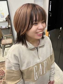 リンダ(LINDA) レイヤースタイル/外ハネ/ウルフ[札幌美容室LINDA]