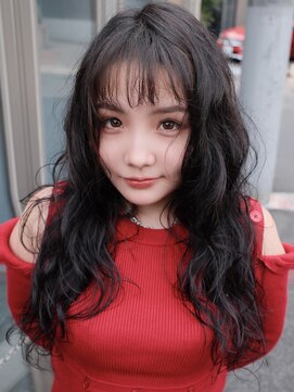 デジタルパーマ/レイヤーパーマ/韓国風パーマ/ロングレイヤー