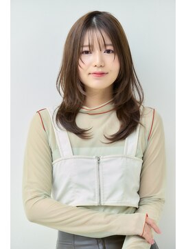 くびれレイヤー/美髪レイヤー/顔まわりレイヤー/大人レイヤー