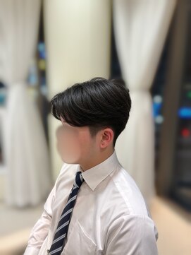 アッシュ 池袋店(Ash) 曲がる縮毛矯正×ショートセンターパート