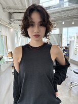 ワク(WAKU)&nbsp;【WAKU】パーマボブ/アッシュカラー/パーマ