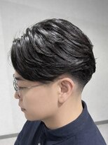 スウェル 柏店(Swell)&nbsp;テーパーフェード×フェザーパーマ [#柏 #MEN'S #メンズパーマ]