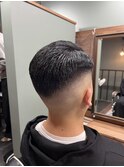 MEN’S HAIR/波巻きツイストスパイラル/リバースセンターパート
