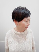 ラトリエコンタン(L´atelier Content)&nbsp;30代40代50代おすすめ　刈り上げスッキリな丸みベリーショート