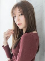 ローマ ギンザ(ROMA Ginza)&nbsp;赤みのないグレージュ/ベージュカラー/髪質改善/レイヤーロング