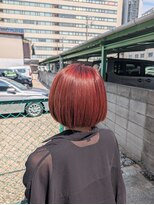 ガル(Ghar)&nbsp;ショートボブ　チェリーピンク