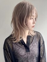 エル セルカ 高田馬場(el CERCA) ミルクティーベージュ×ハッシュウルフスタイル