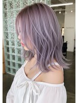 VIM hair 西原店【ヴィム ヘアー】【10月中旬 OPEN(予定)】 トレンドスタイル♪抜け感×透明感ラベンダーアッシュ◎