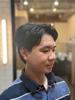 ジェントル(GENTLE)&nbsp;【メンズ】波巻きマッシュで決まる旬の無造作パーマスタイル
