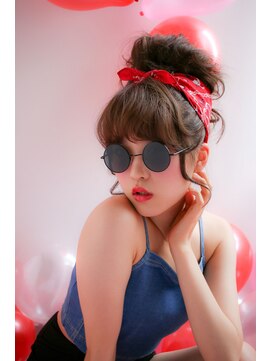 マーリャヘアー(mallia hair) mallia☆かわいいゆるふわアレンジID:B008373510