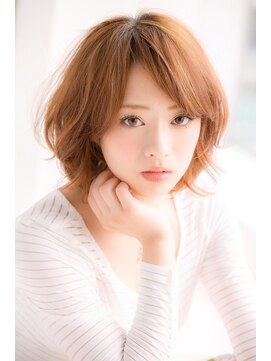 ロンド 銀座(Lond) 【Lond】愛されラフかわミディアムボブ
