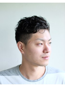 ルプラ ガーデン(le-pla garden) ツーブロック＋パーマ