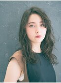 脱力系セミロング［新宿三丁目］