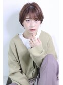 大人可愛い/マッシュショート/ハンサムショート