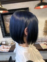 ボアップ 松山店(boappu) #ブルー#ケアブリーチ