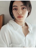 まとまるツヤ髪 ストレートマッシュショート